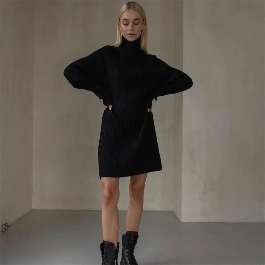 MALIN - VARM STILFULL VINTERPOLO MED TURTLENECK