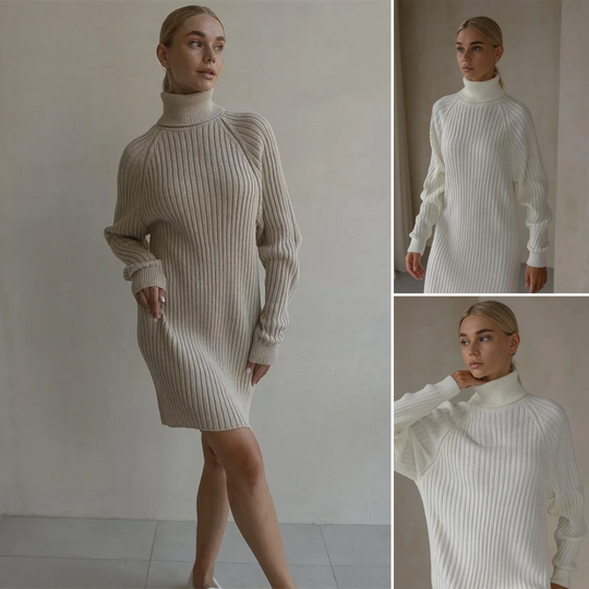 MALIN - VARM STILFULL VINTERPOLO MED TURTLENECK