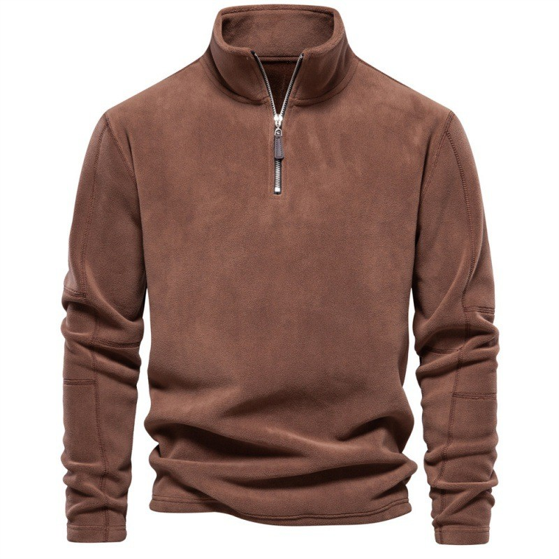 JOSH - VARM FLEECE MED KVARTS ZIP