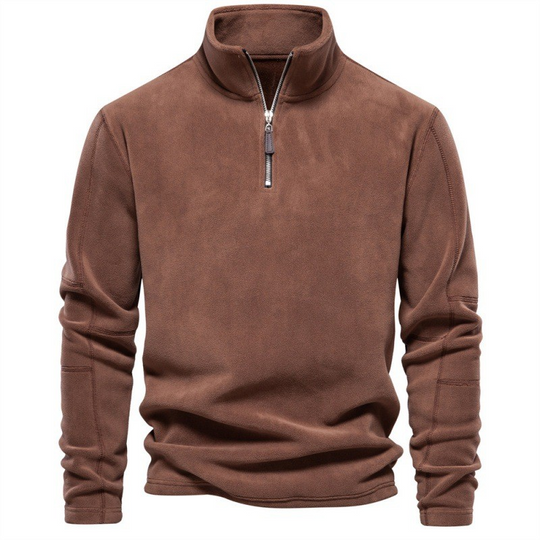 JOSH - VARM FLEECE MED KVARTS ZIP