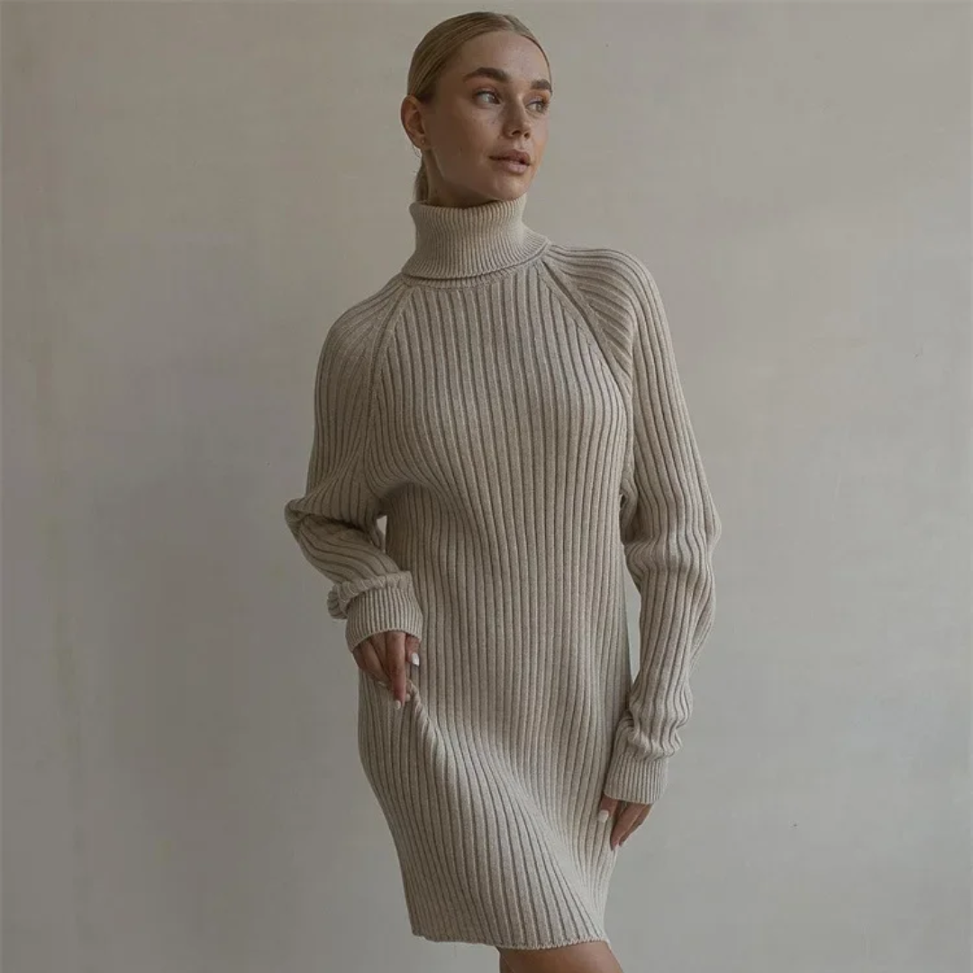 MALIN - VARM STILFULL VINTERPOLO MED TURTLENECK