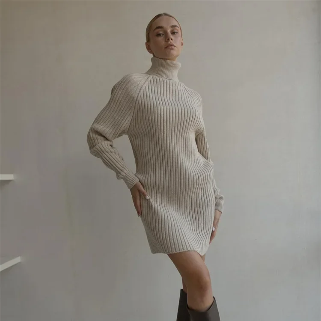 MALIN - VARM STILFULL VINTERPOLO MED TURTLENECK