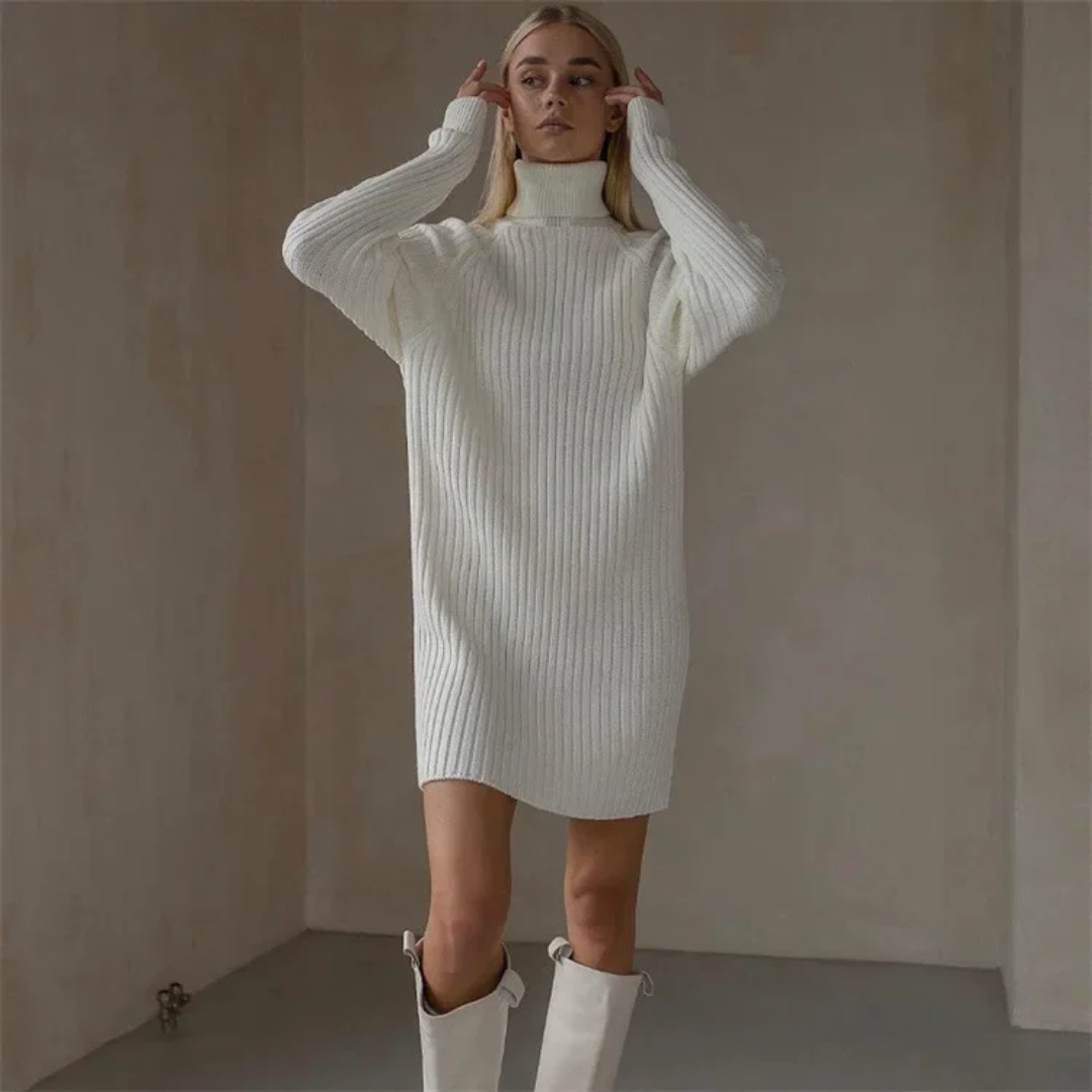 MALIN - VARM STILFULL VINTERPOLO MED TURTLENECK