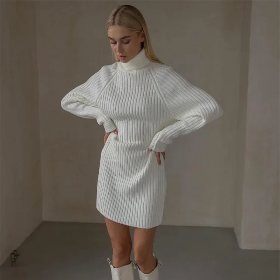 MALIN - VARM STILFULL VINTERPOLO MED TURTLENECK