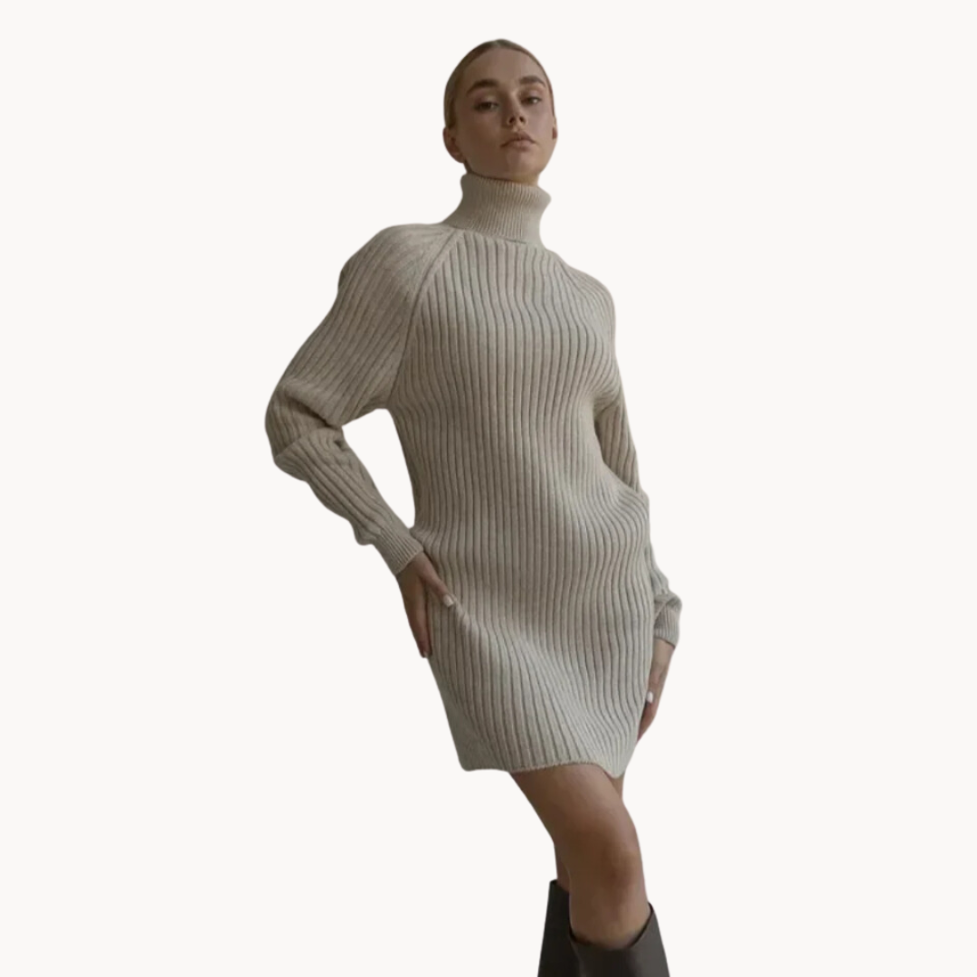 MALIN - VARM STILFULL VINTERPOLO MED TURTLENECK