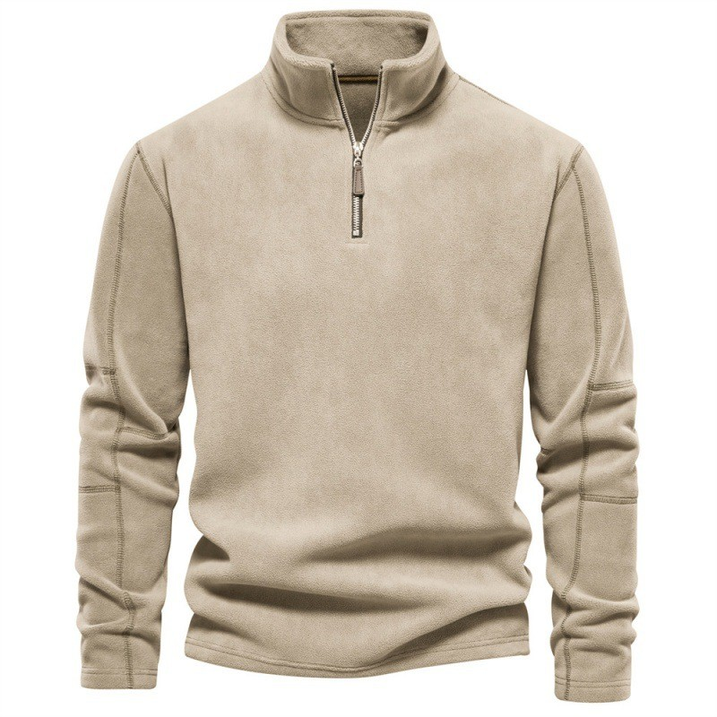 JOSH - VARM FLEECE MED KVARTS ZIP