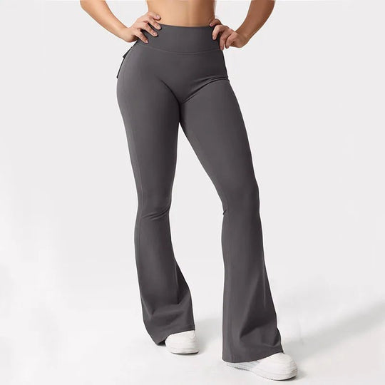 Cargo Flare Fitness Leggings