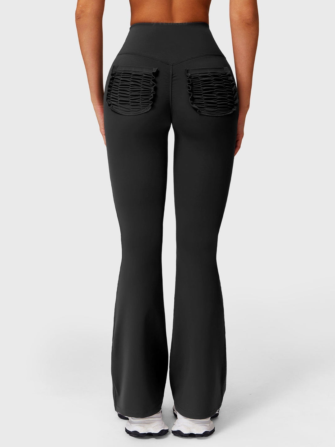 Elise Ruffle Pocket Flare Leggings