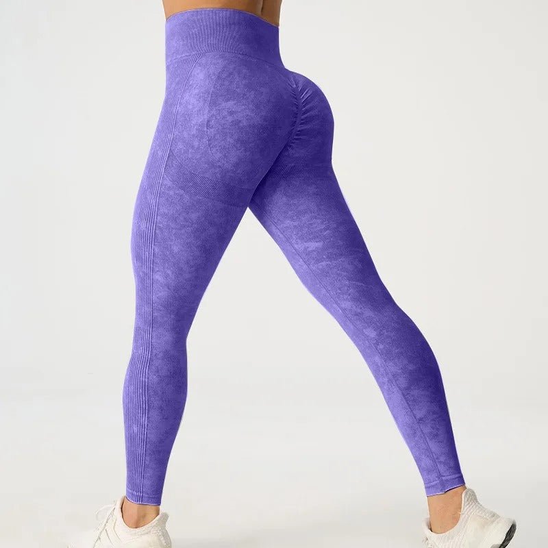 Frostade högmidjade Leggings