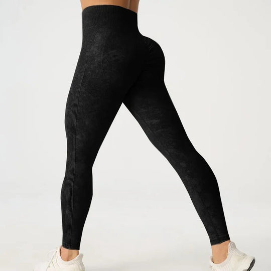 Frostade högmidjade Leggings