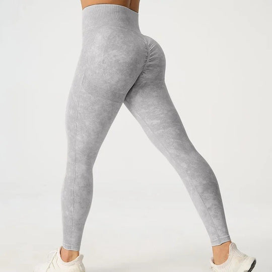 Frostade högmidjade Leggings