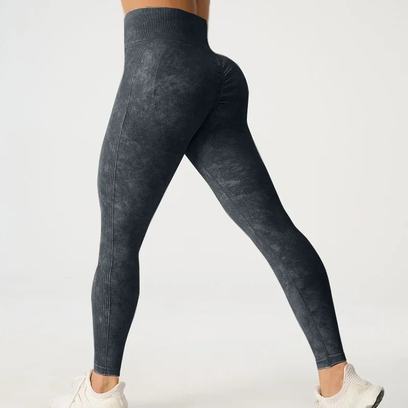 Frostade högmidjade Leggings