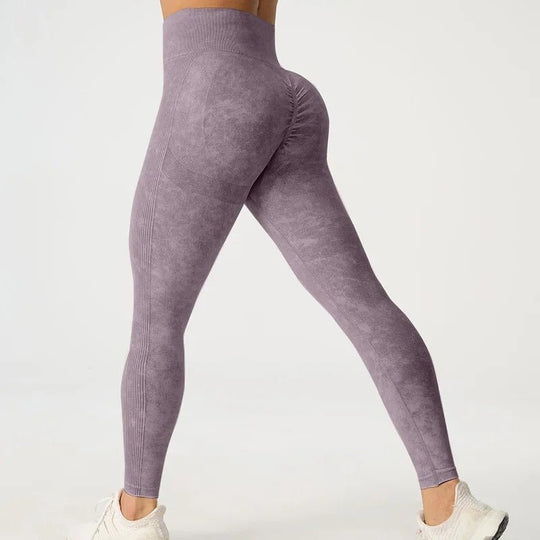 Frostade högmidjade Leggings