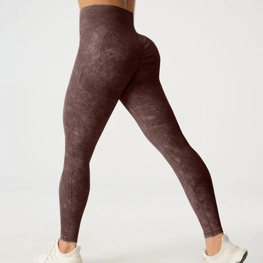 Frostade högmidjade Leggings