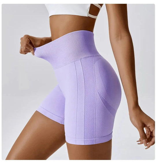 V-söm leggingshorts