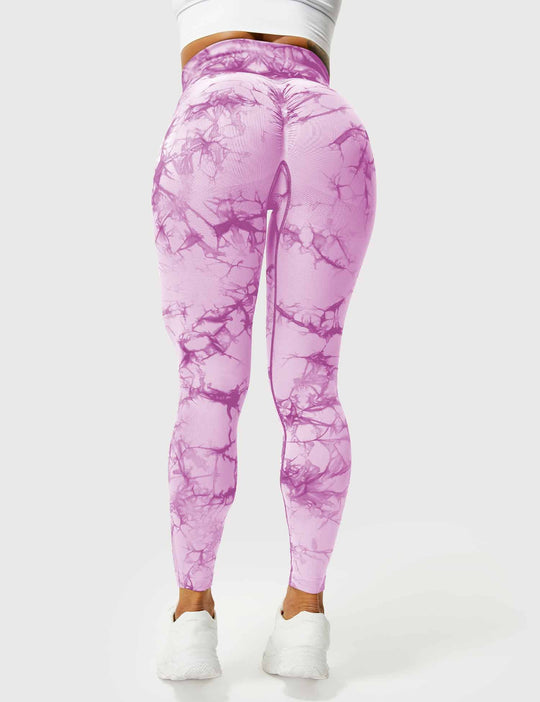 Färgsprakande leggings Rosa