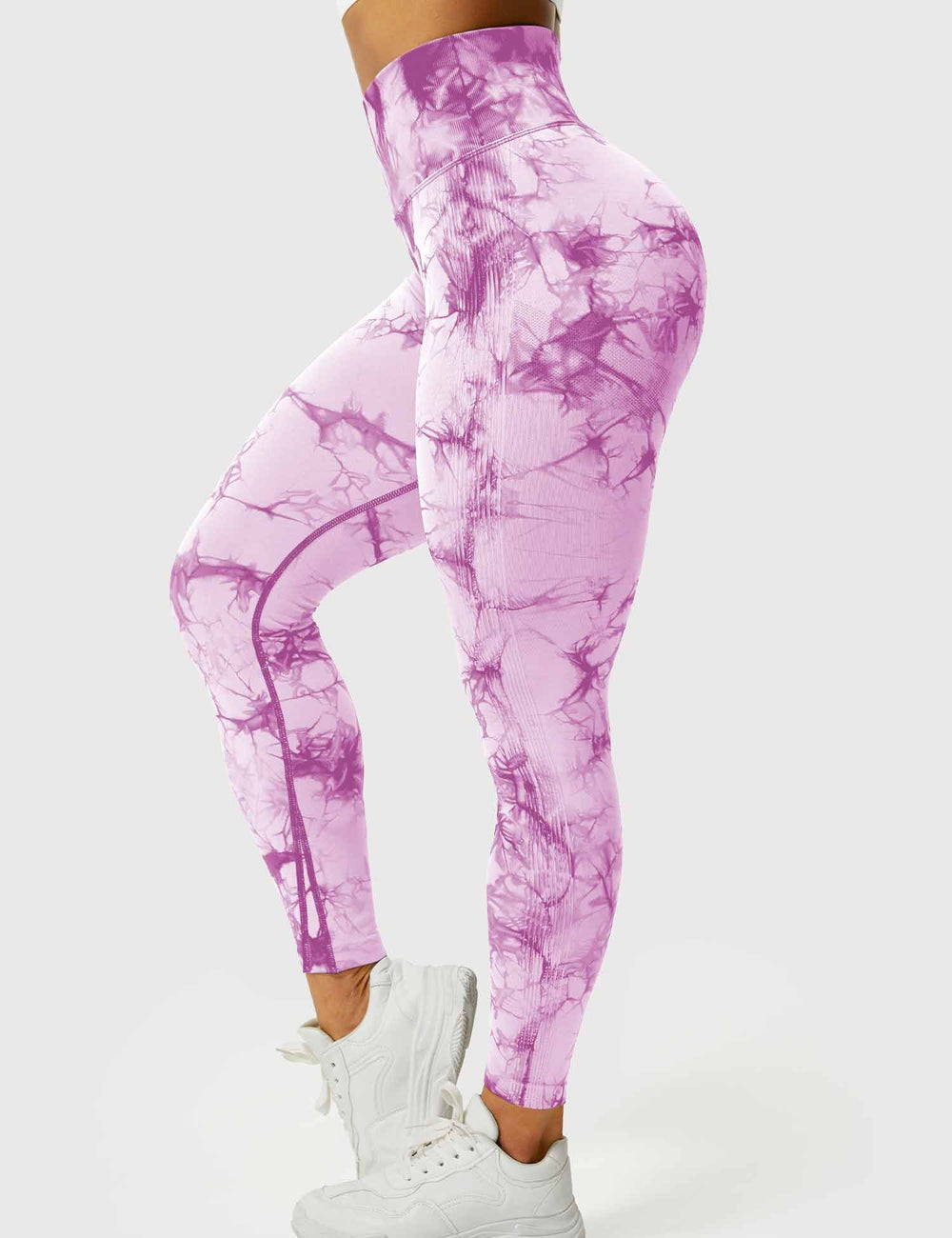 Färgsprakande leggings Rosa