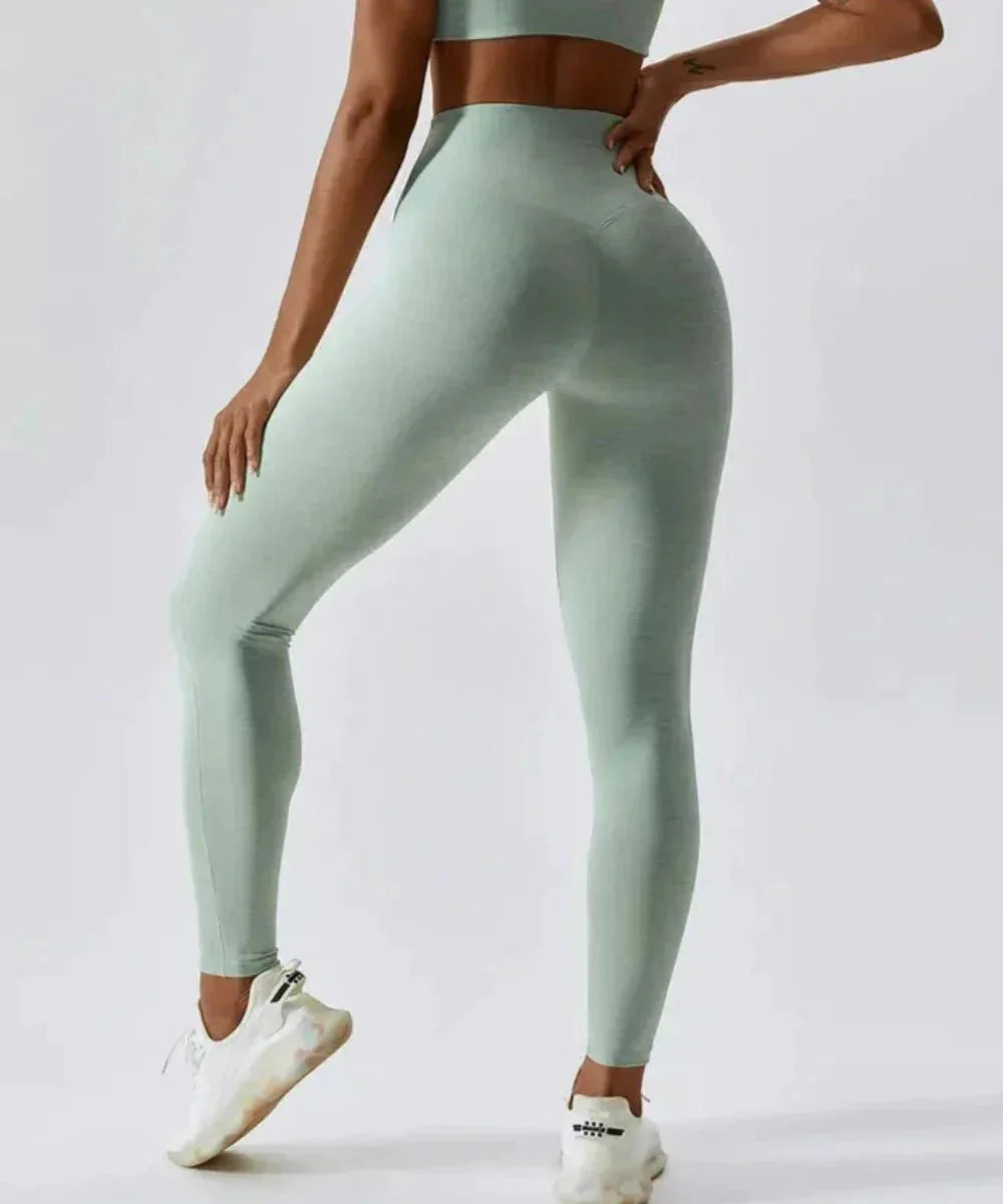 V-söm leggings