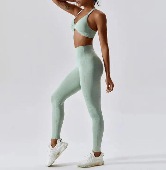 V-söm leggings