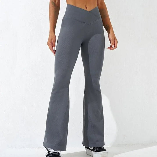 NYHET Ribbade Wide-leg Leggings