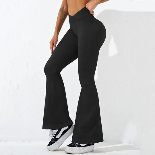 NYHET Ribbade Wide-leg Leggings