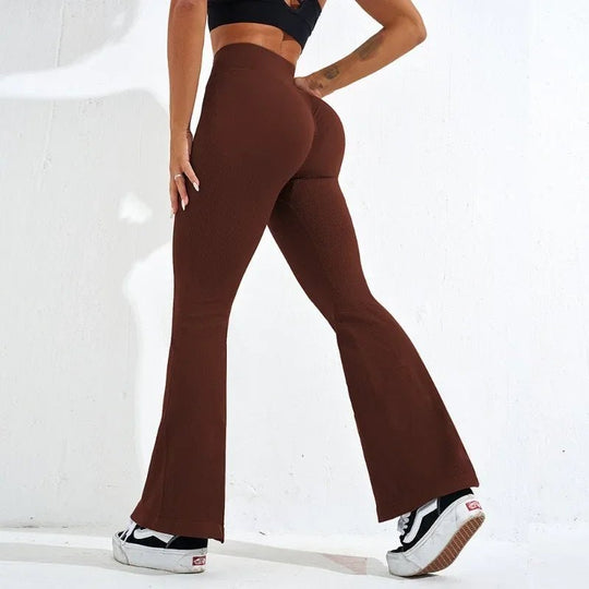 NYHET Ribbade Wide-leg Leggings