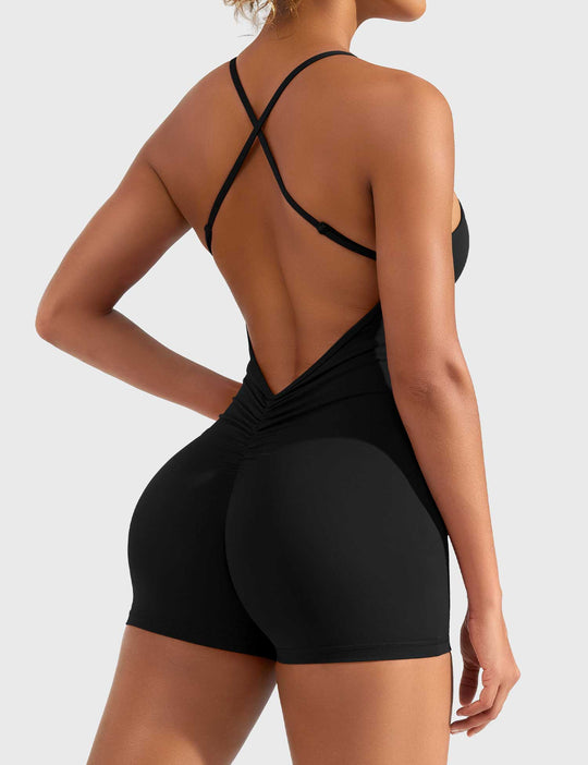 Liza V-Back Jumpsuit